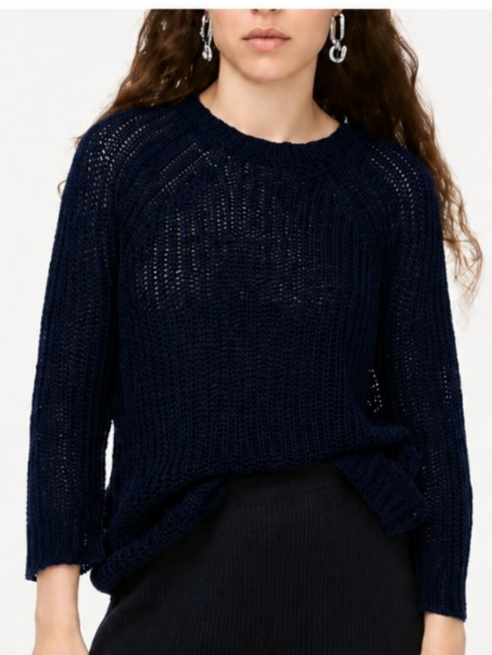 J. Crew Linen Beach Sweater